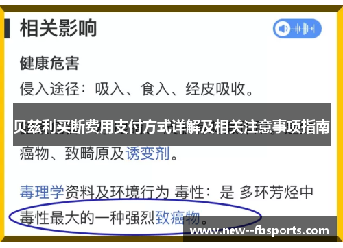 贝兹利买断费用支付方式详解及相关注意事项指南 贝兹利买断费用支付方式详解及相关注意事项指南